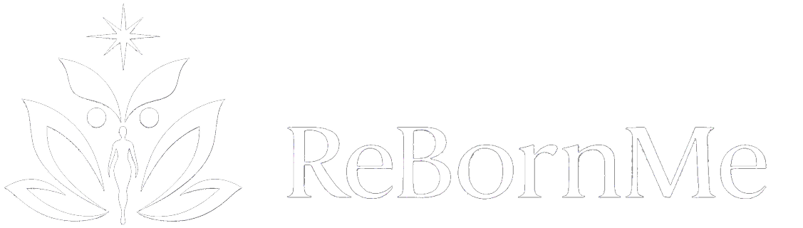 ReBornMe White Logo